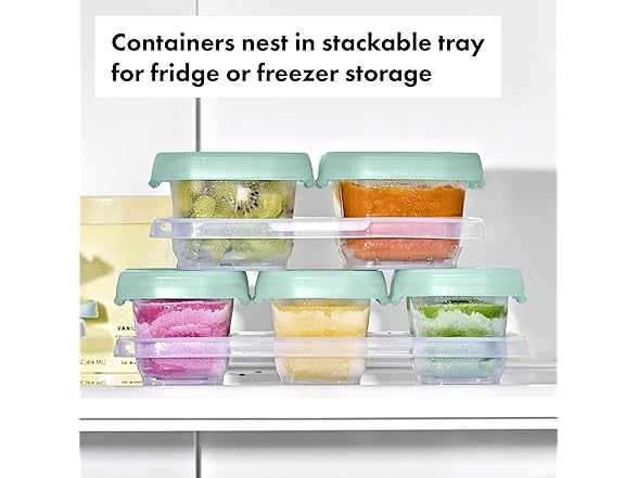 OXO Tot 12Pc Baby Food Container Set