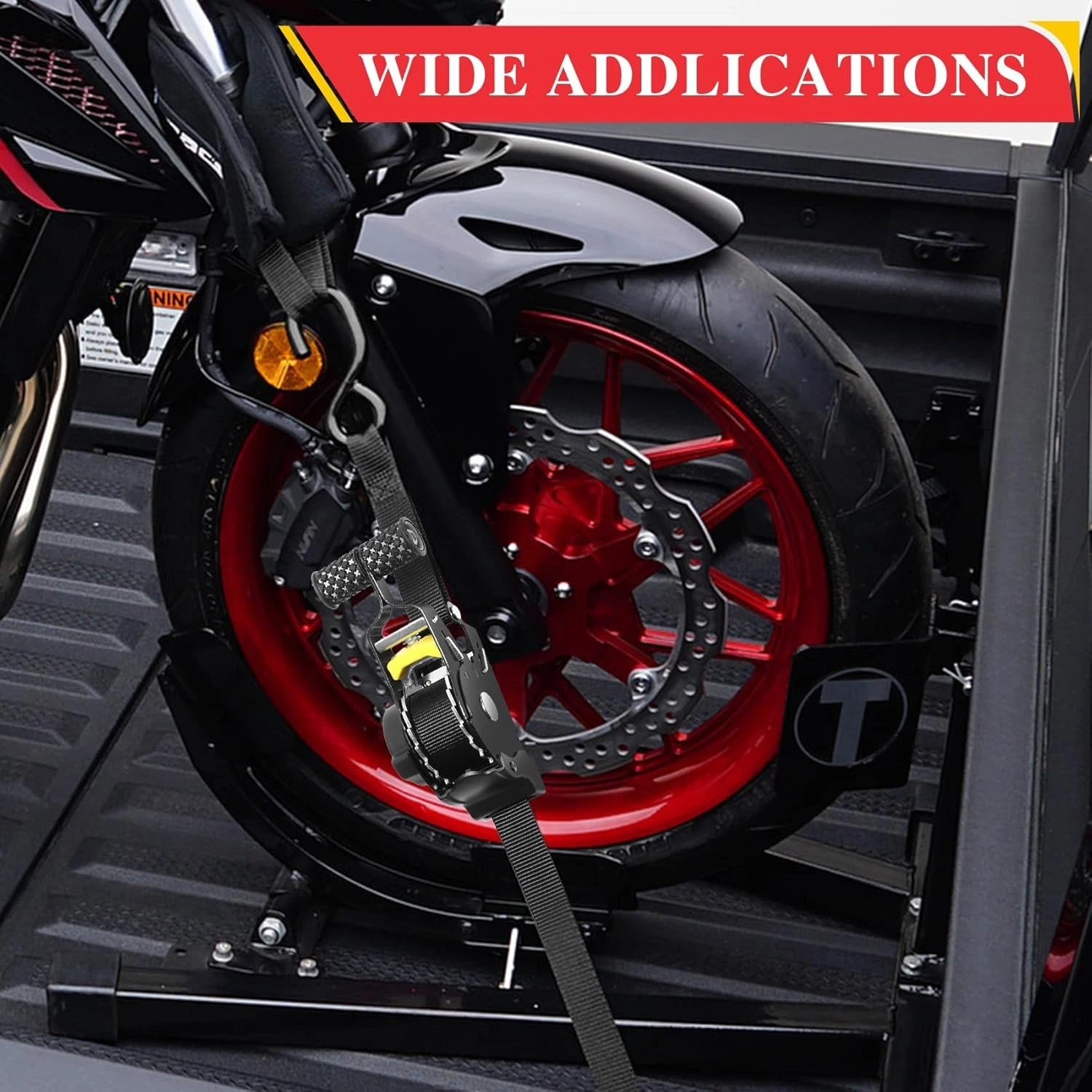 Heavy Duty Ratchet Tie Down Strap - Gallery 10