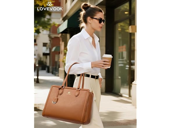 LOVEVOOK 15.6 Inch Laptop Bag for Women