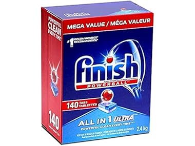 $24.99, Was $29.99, 16% Off! Finish Powerball Dishwasher Detergent 140 Tabs dealfomo