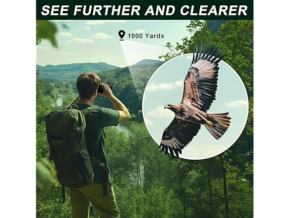 Wozel 20x70 Binoculars High Powered