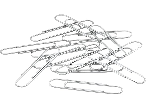 ACCO Brands Paper Clips, Jumbo, Smooth, Economy, 10 Box