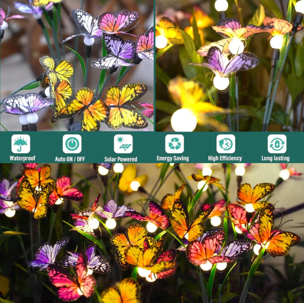 Hakol 4 Pack Solar Garden Lights Solar Outdoor - Gallery 9
