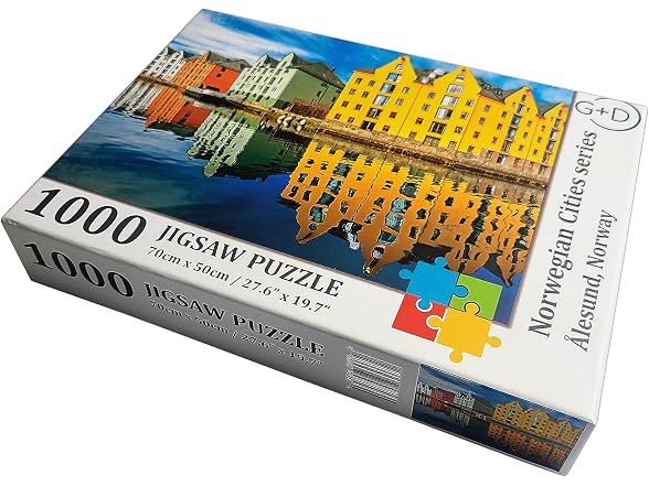 Discover The Beauty of Norwegian Cities Puzzle