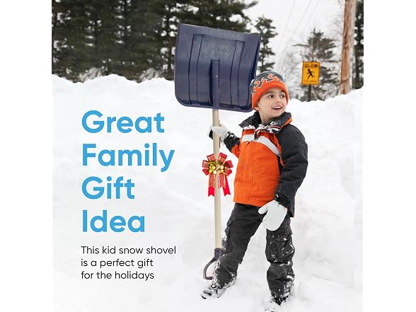 Superio Kids Snow Shovel 32in Blue