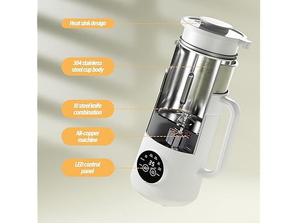 8-in-1 Nut Milk & Soy Milk Maker