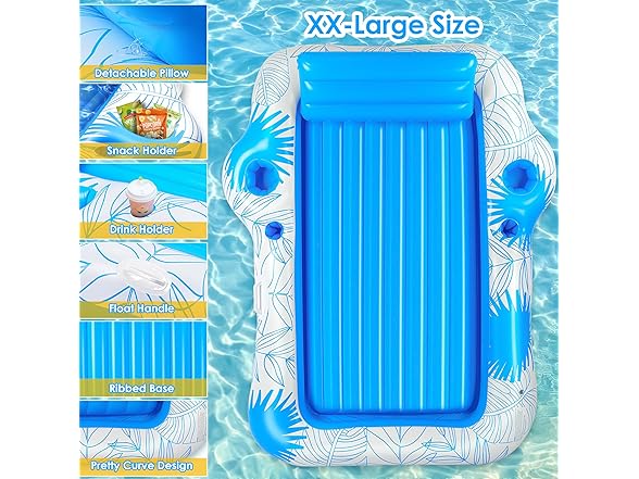JIANYHW Inflatable Tanning Pool Float