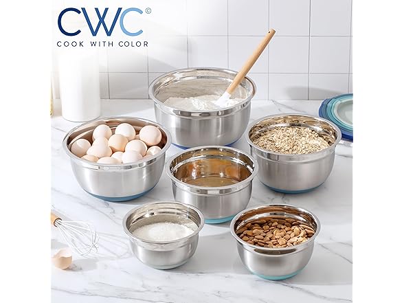 Stainless Steel Mixing Bowls Set