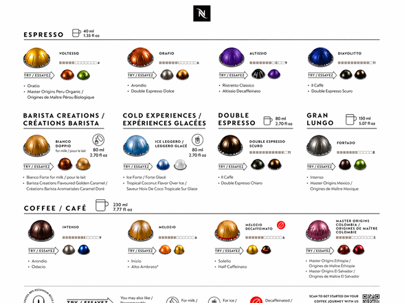 48-Count Nespresso Vertuo Variety Starter Pack