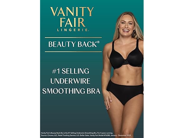 Vanity Fair Smoothing Bra 46D White