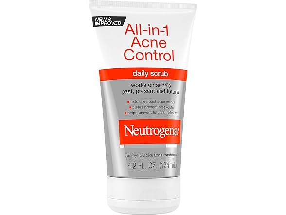 Neutrogena All-In-1 Acne Control Daily Face Scrub