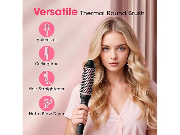CINOSTAR Heated Round Brush