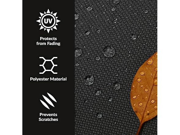 Sunnydaze Round Outdoor Fire Pit Cover 48-Inch