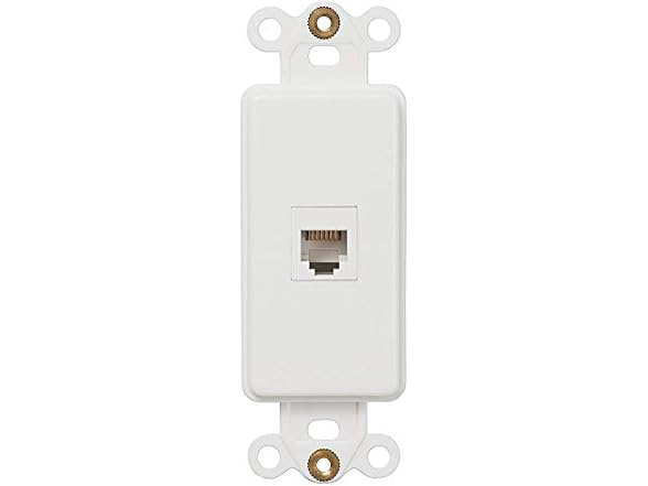 Rocker Wall Phone Jack Insert