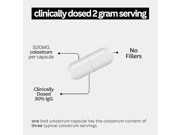 Bod Colostrum Capsules