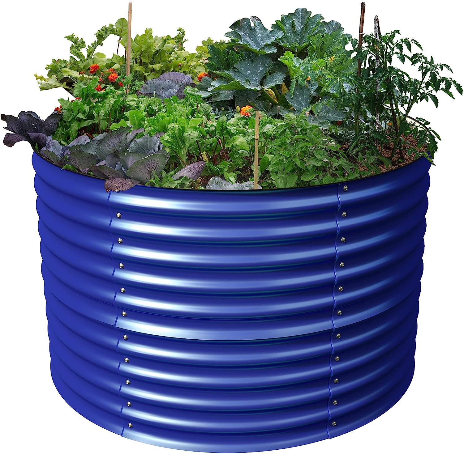 OLLE 32" Tall, 42" Round Garden Bed - Gallery 13