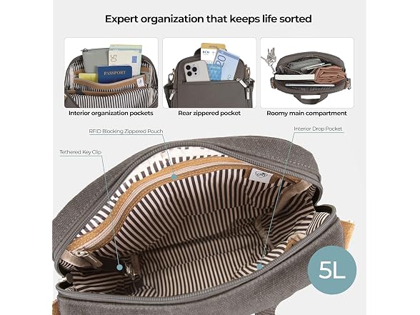 Travelon Anti-Theft Heritage Tour Bag