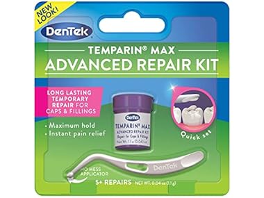 $1.99, Was $3.18, 37% Off! DenTek Temparin Max Advanced Dental Repair Kit dealfomo