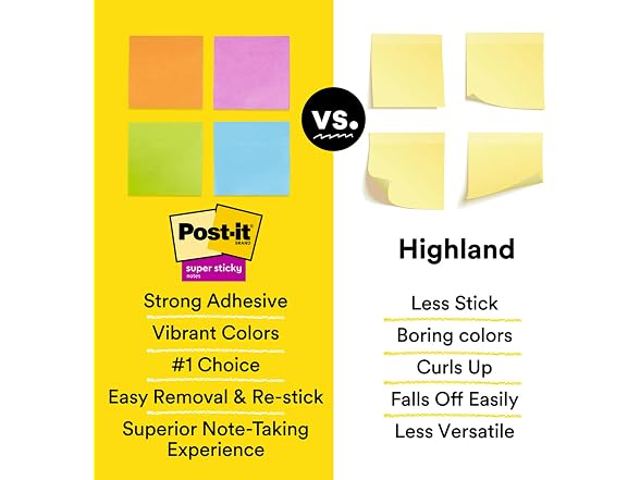 Post-it Post-it Super Sticky Lined Notes, 6