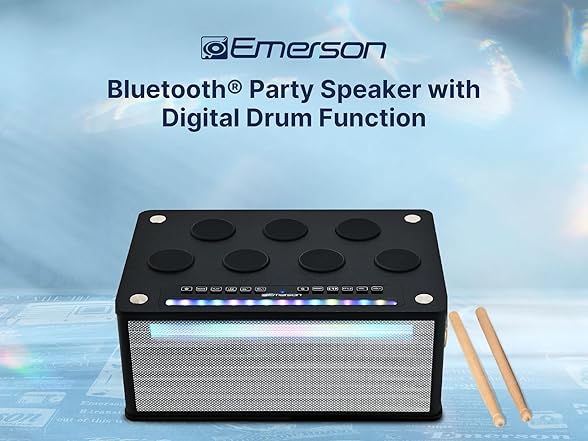 Emerson EDS-1000 Bluetooth Party Speaker