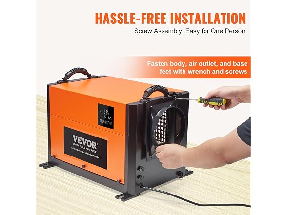 VEVOR 125 Pints Commercial Dehumidifier