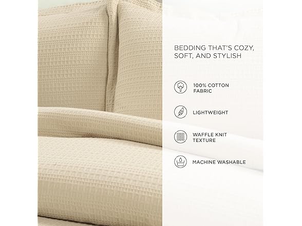 Lush Decor Haniya Cotton Comforter Set F/Q