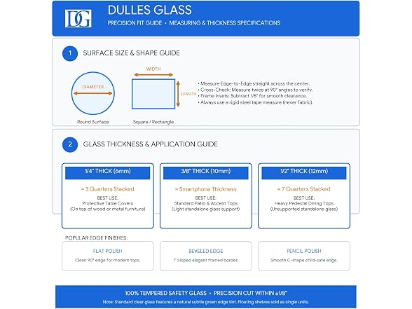 Dulles Glass Dulles Glass 12 inch Square Glass Table - Gallery 8