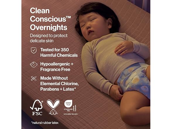 The | Honest Company Overnight 34 Count