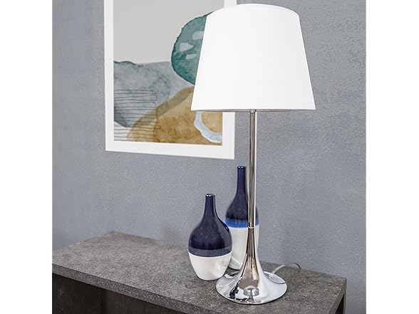 Modern Splendor Floor & Table Lamp Set