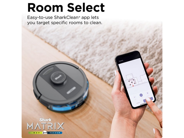 SHARK RV2402WS_S&D IQ 2-in-1 Robot Vac & Mop