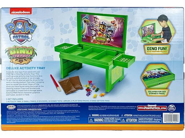 PAW Patrol Dino Rescue Deluxe Activity Tray