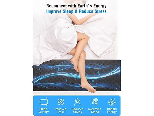 IKNUH Grounding Mat for Bed King