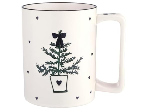 Holiday Ceramic Mug Little Tree