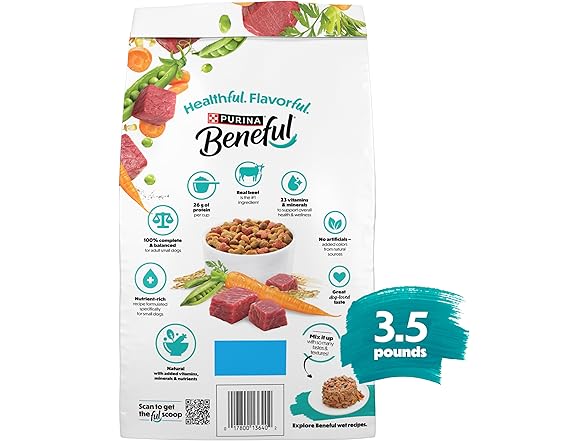 Purina Beneful Incredibites With Farm-Raise Beef