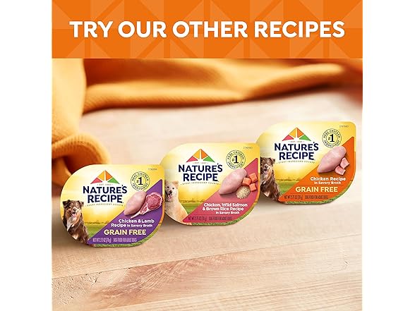 Nature's Recipe Wet Dog Food Variety Pack, 24 Ct