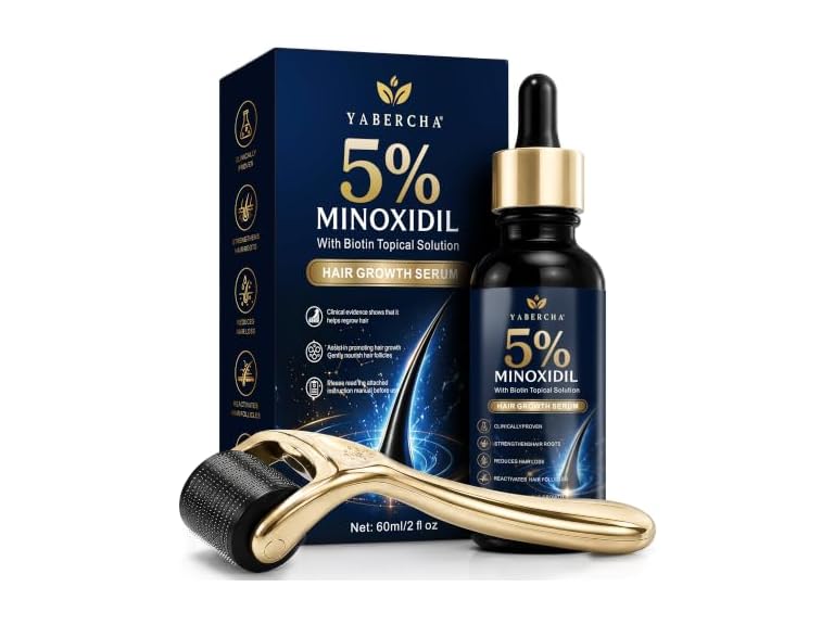 Yabercha 5% Minoxidil Kit for Men
