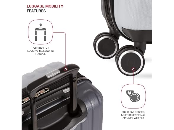 SwissGear Duet Hardside Expandable Luggage