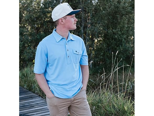 Field & Stream Mens Flying Birdie Polo