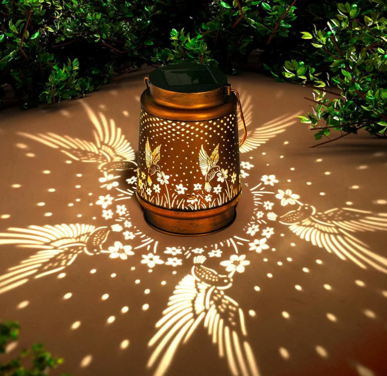 Hakol Hummingbird Solar Lantern Outdoor Hanging - Gallery 7