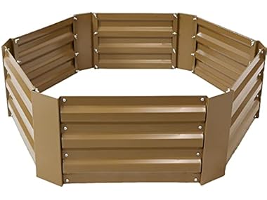 $24.99, Was $59.95, 58% Off! Sunnydaze 40" Steel Raised Garden Bed dealfomo