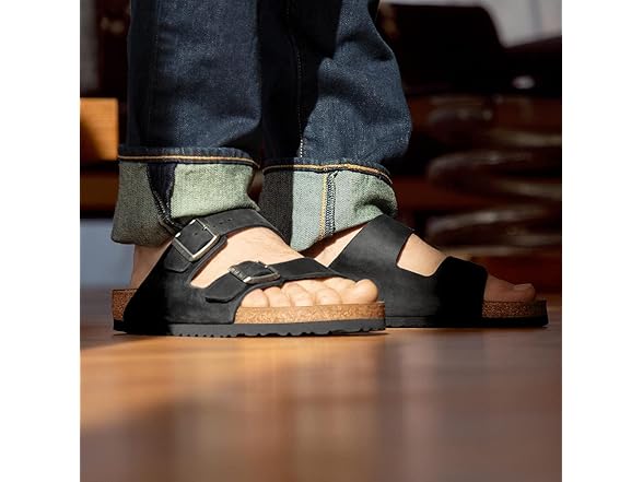 Birkenstock Men Arizona Black Sandals