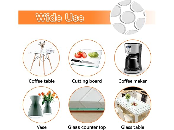 60PC Table Top Anti Slip Pads