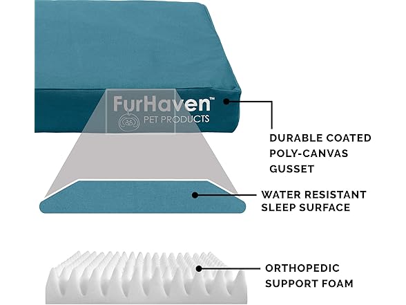 Furhaven Water-Resistant Orthopedic Dog