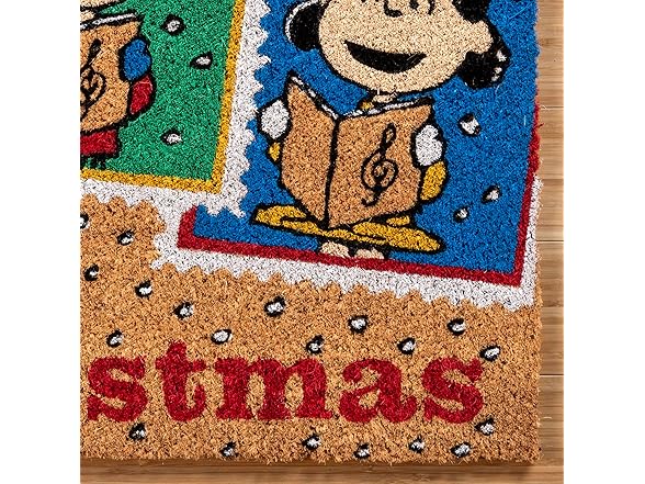 Gertmenian Peanuts Snoopy Coir Doormat