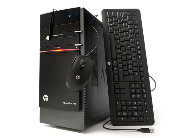 HP H8 1213c Desktop, i7, 2TB, 10GB, 460W Power Supply, Windows 7