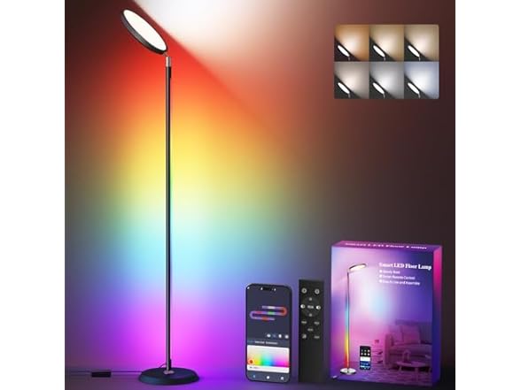 SMAVISTA LED Smart Floor Lamp