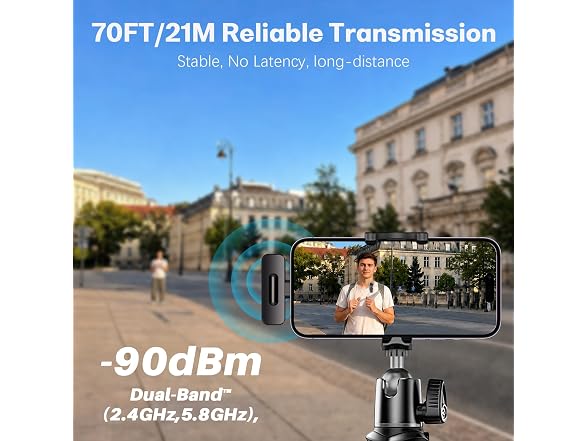 wedaniya Wireless Lavalier Microphones