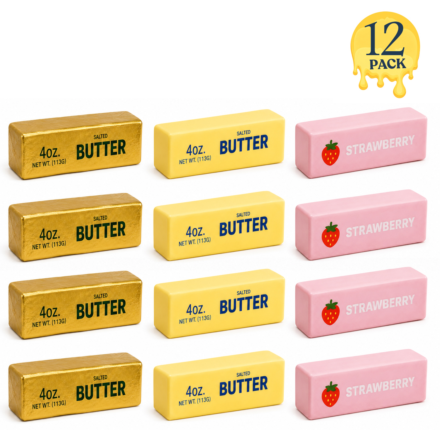 Twilight Squishy Sensory Toys Butter Mix - Gallery 10