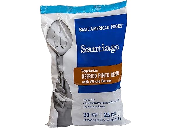 Santiago Vegetarian Refried Pinto Beans