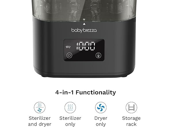 Baby Brezza 10 Minute SuperQuick Bottle Sterilizer